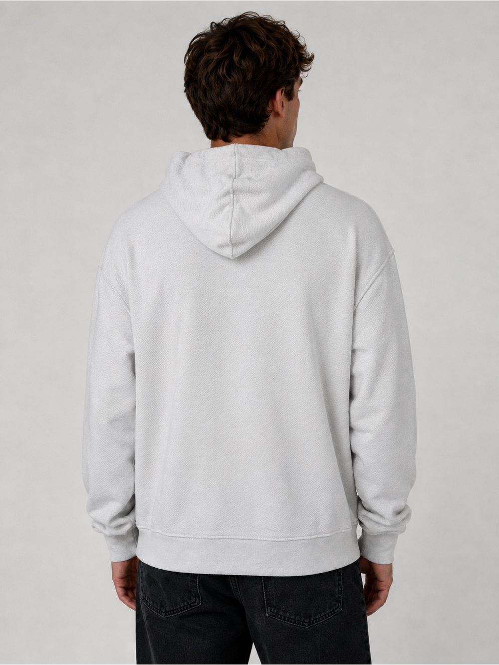 GAP Cream Hoodie with Black Graphic S NWOT - Picture 2 of 6